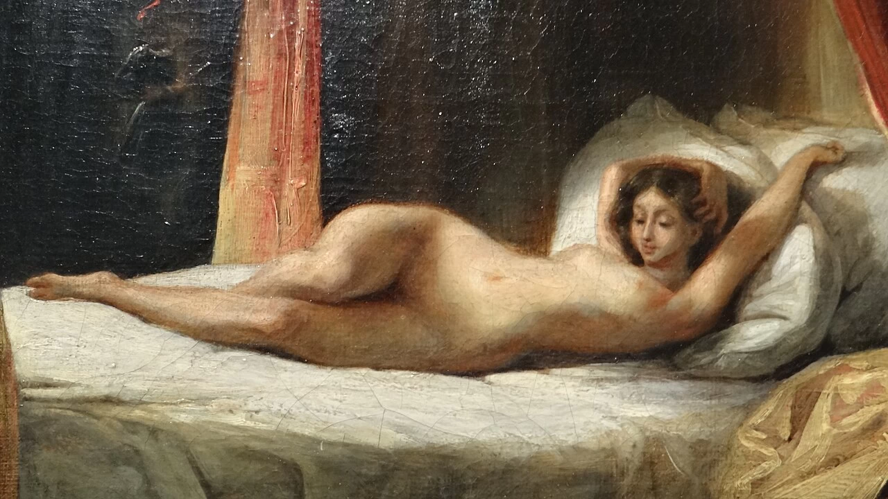 Donna nuda sdraiata - Courtesy of Art Cuelliar, Nathan